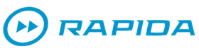 rapida logo blue